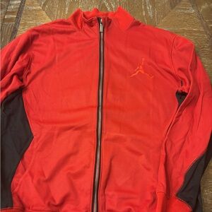 Nike Air Jordan Men's Red and Black Jumpman Track Jacket..XL